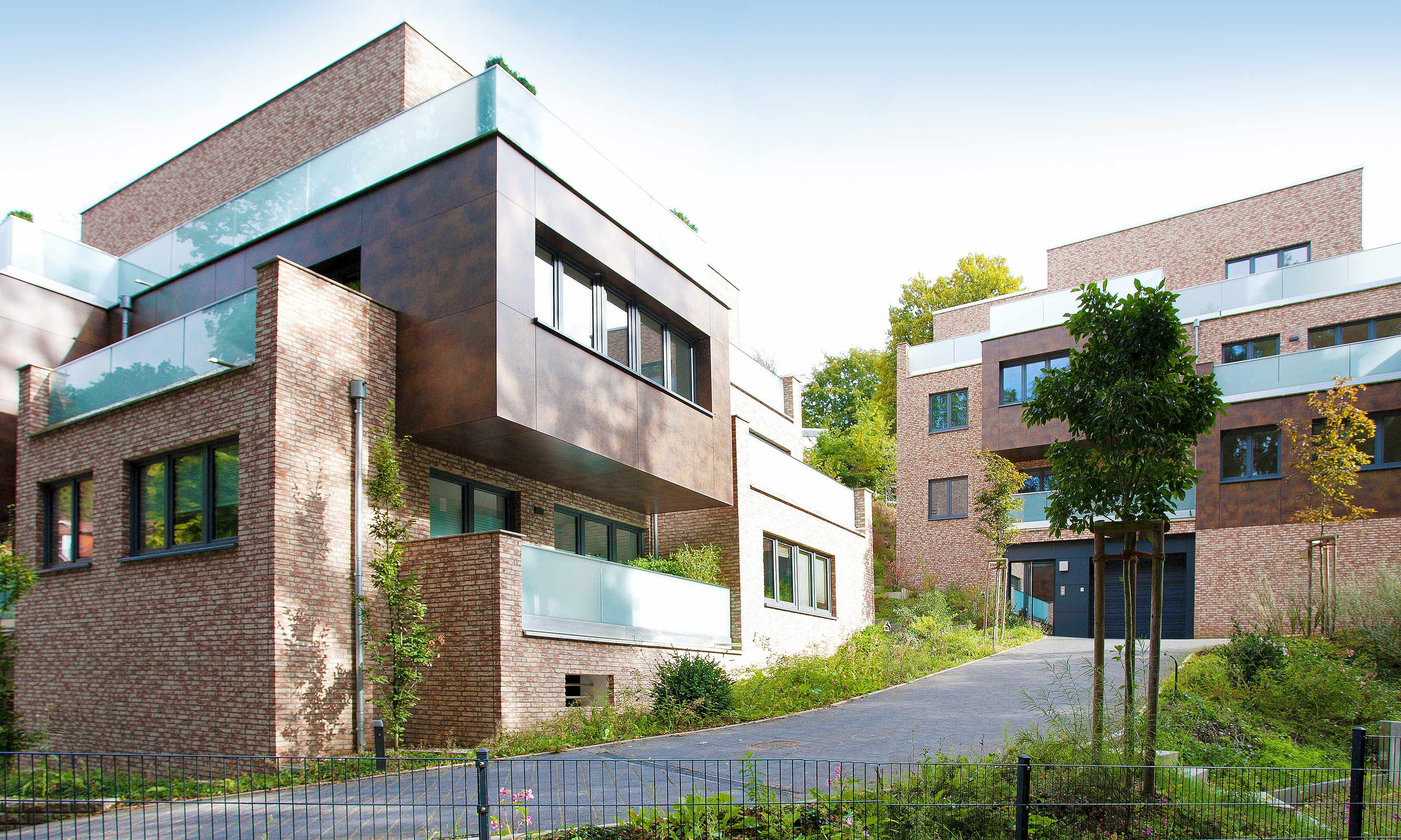 Terrassenhäuser Mehrfamilienhaus Hanglage (Hamburg-Eissendorf)