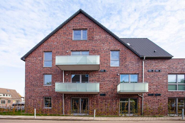 Balkone– Vielfältiger Wohnungsbau in HH-Sasel, © Andrea Kumm Vielfältiger Wohnungsbau in HH-Sasel, Balkone