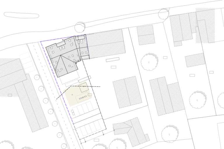 Lageplan – Vielfältiger Wohnungsbau in HH-Sasel Vielfältiger Wohnungsbau in HH-Sasel, Lageplan