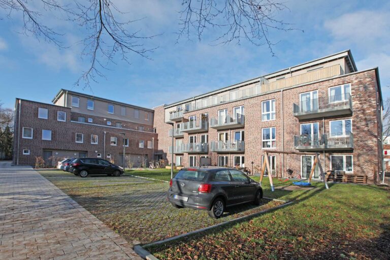 Stellflächen – Familienfreundliches Wohnen in Hamburg-Stellingen, © Andrea Kumm Familienfreundliches Wohnen in Hamburg-Stellingen Stellflächen
