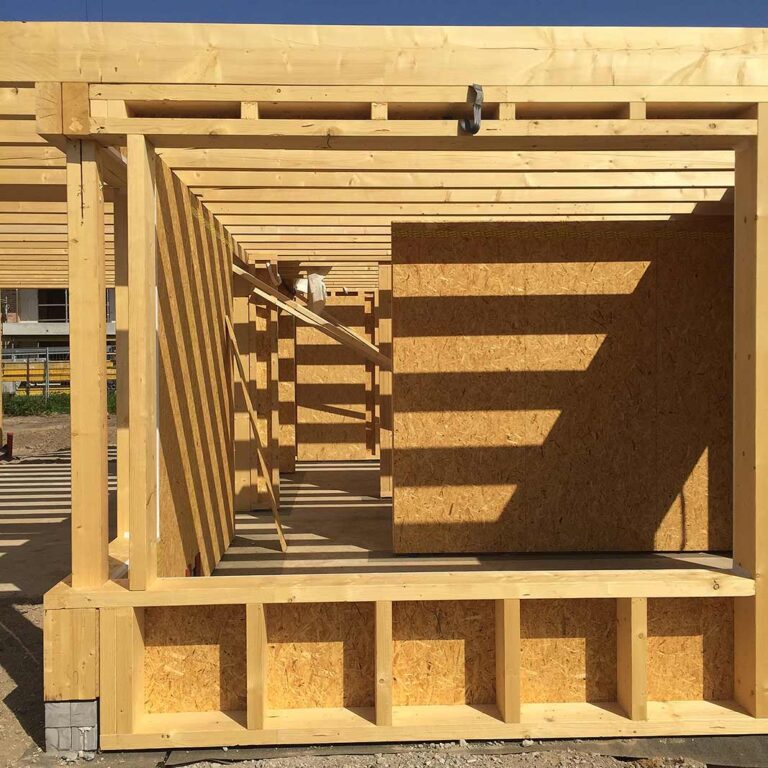 Kirchliches Gemeindezentrum Hasloh – Holzrahmenbau Holzrahmenbau – Kirchliches Gemeindezentrum Hasloh