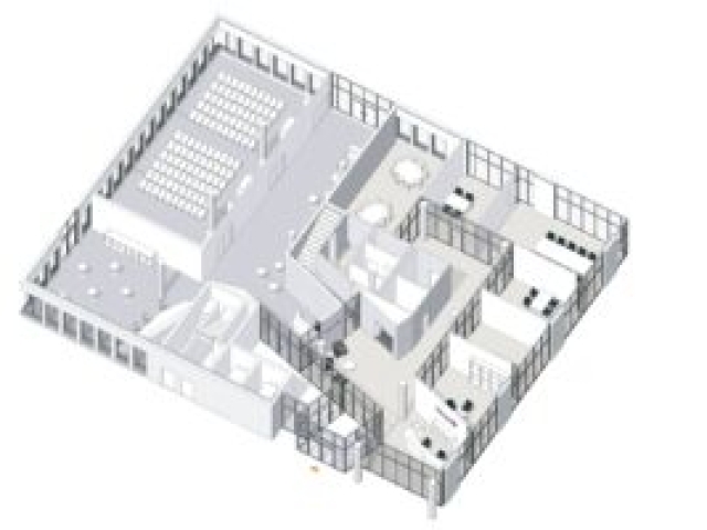 EG-Grundriss mit Interieurplanung: Wirtschaftlichkeitsberechnung Immobilienneubau: Wirtschaftlichkeitsberechnung Immobilienneubau: EG-Grundriss mit Interieurplanung
