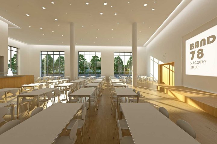 Schulneubau als PPP Projekt, Aula Aula: Schulneubau als PPP Projekt