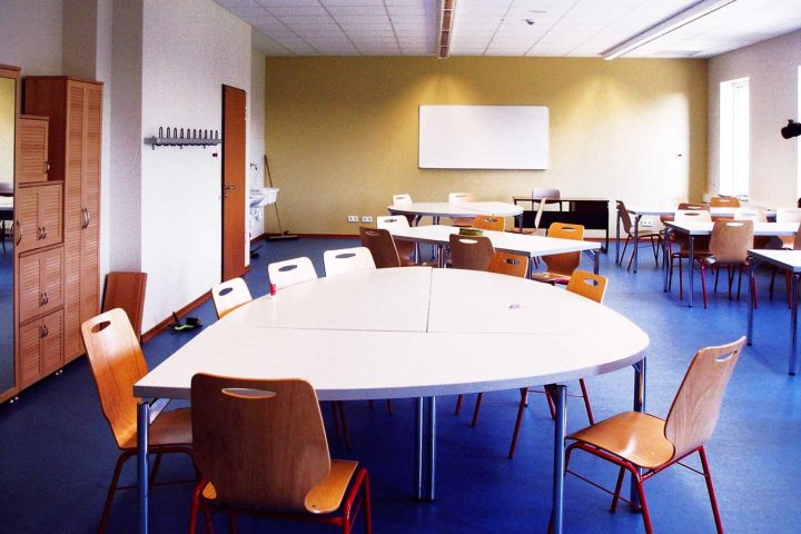 Schulneubau als PPP Projekt, Klassenraum Klassenraum, Schulneubau als PPP Projekt