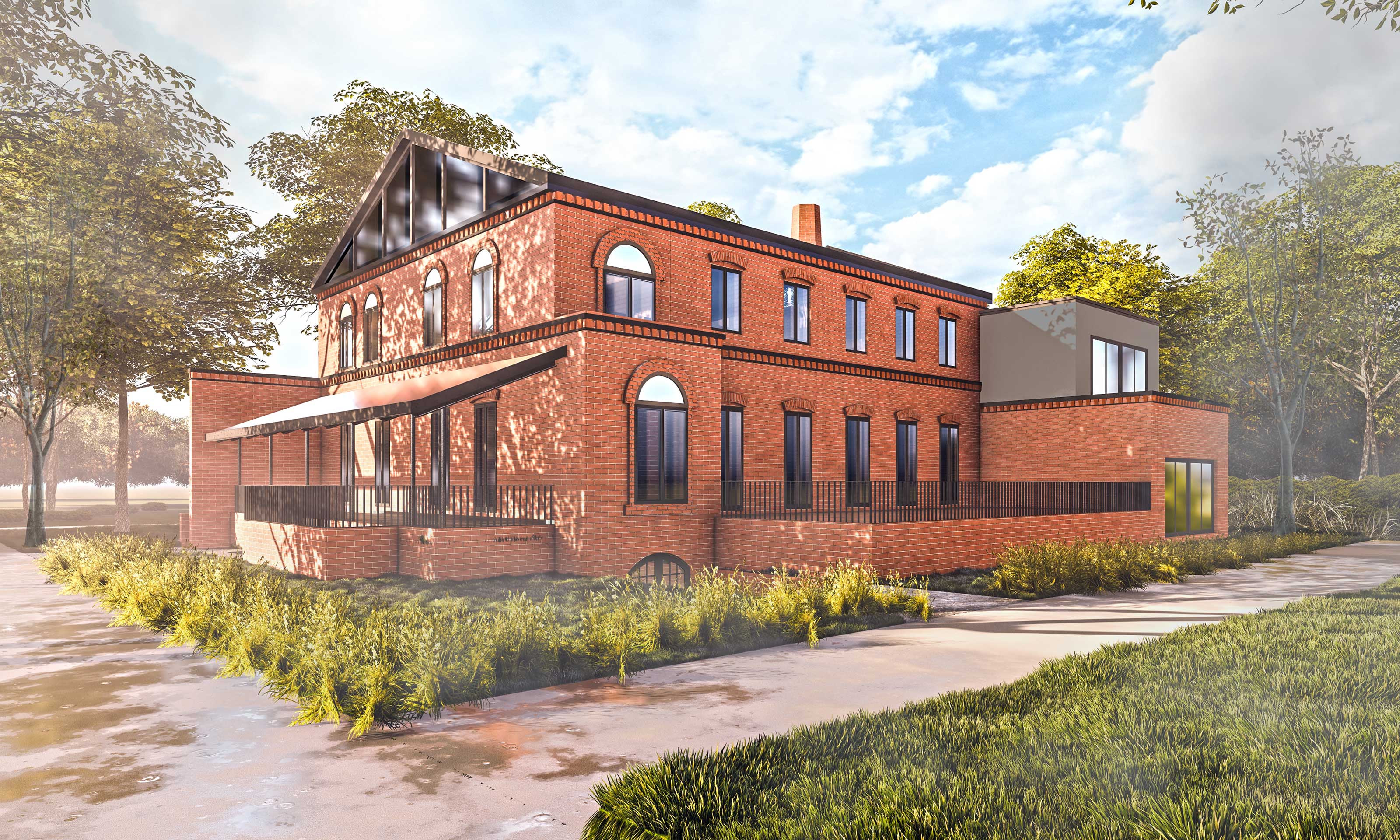 Sanierung im Denkmalschutz Alte Brennerei