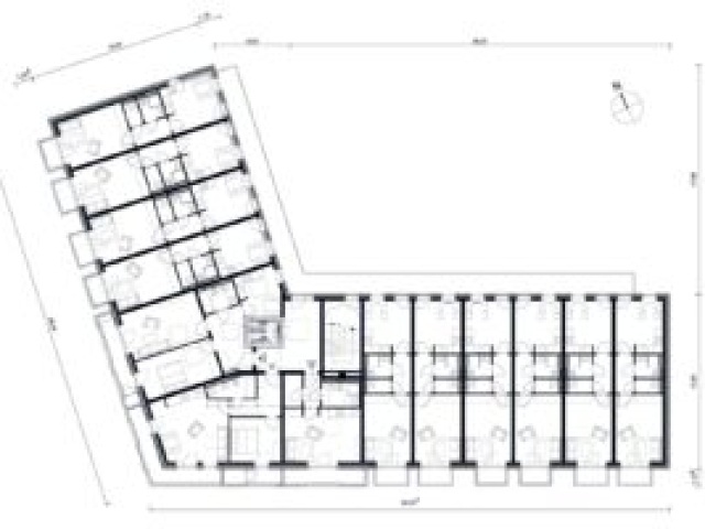 grundriss-3-og-1-bauabschnitt Grundriss 3. OG, 1. Bauabschnitt, Neubau mit Ziegelfassade