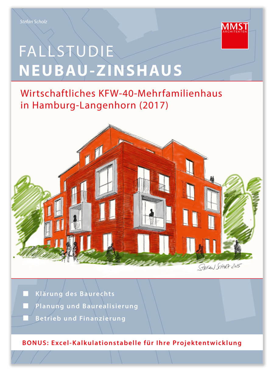 Buchcover: Fallstudie Neubau Zinshaus von Stefan Scholz