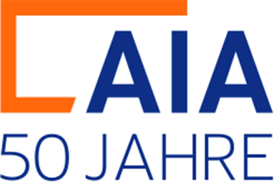 Logo AIA 50 Jahre